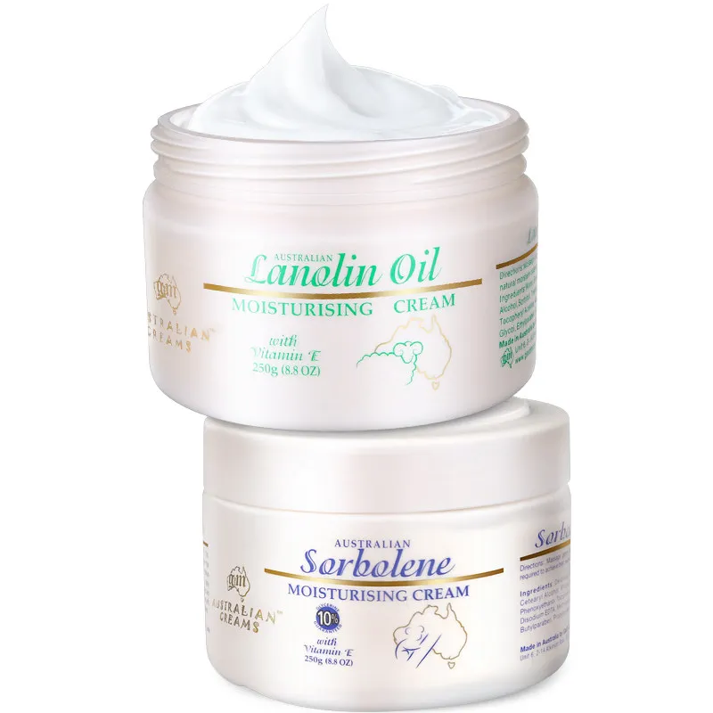Australia Gm Skincare Sets Sorbolene+lanolin Moisturizing Nourishing Body Cream For Eczema