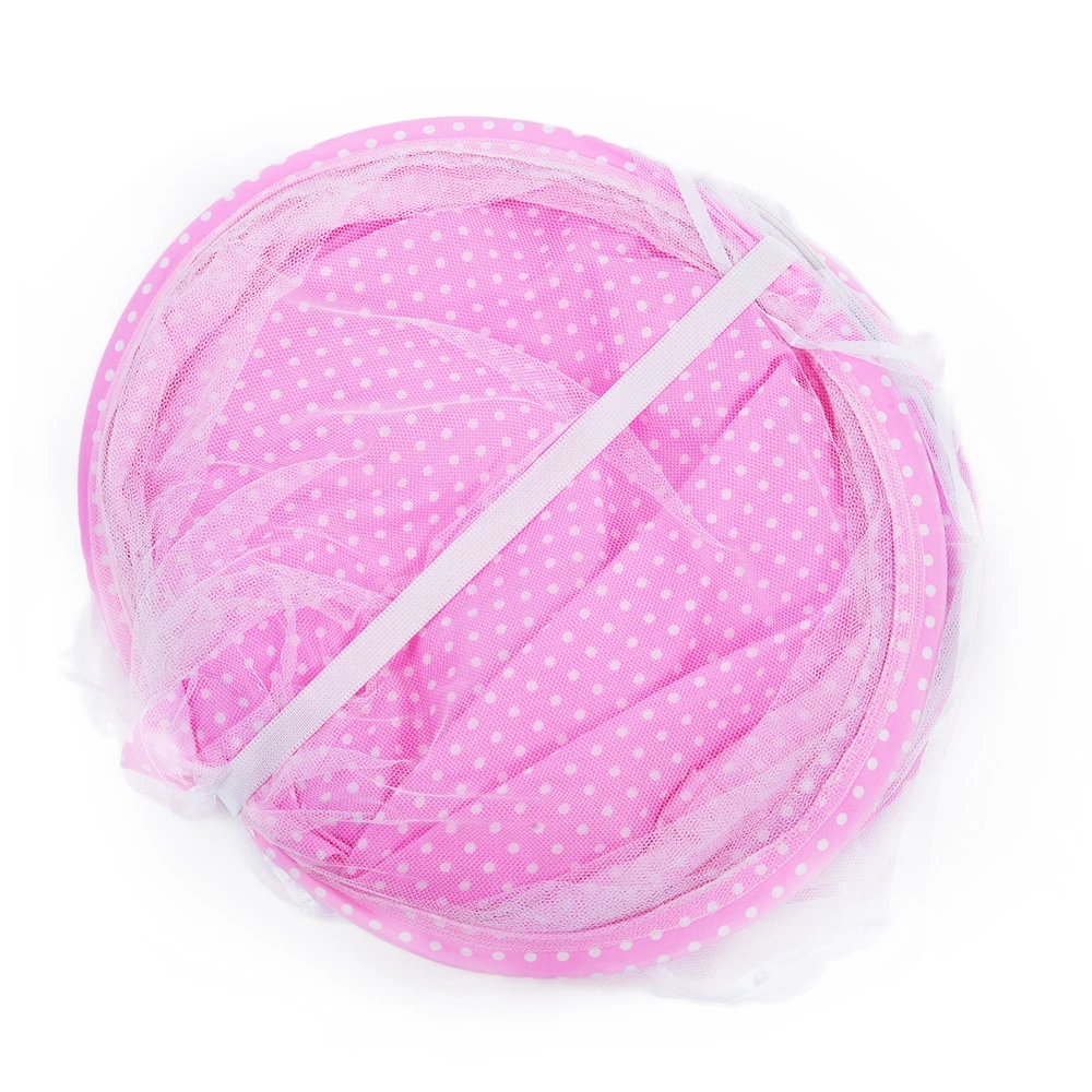 Portable Type Kids Comfortable Babies Travel Bed Sealed Mosquito Net Mattress Pillow Mesh Bag