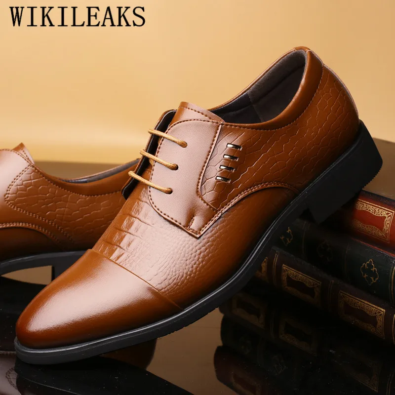 

2019 oxford shoes for men dress shoes wedding dress office shoes men zapatos de hombre de vestir formal shoes men puntschoen man