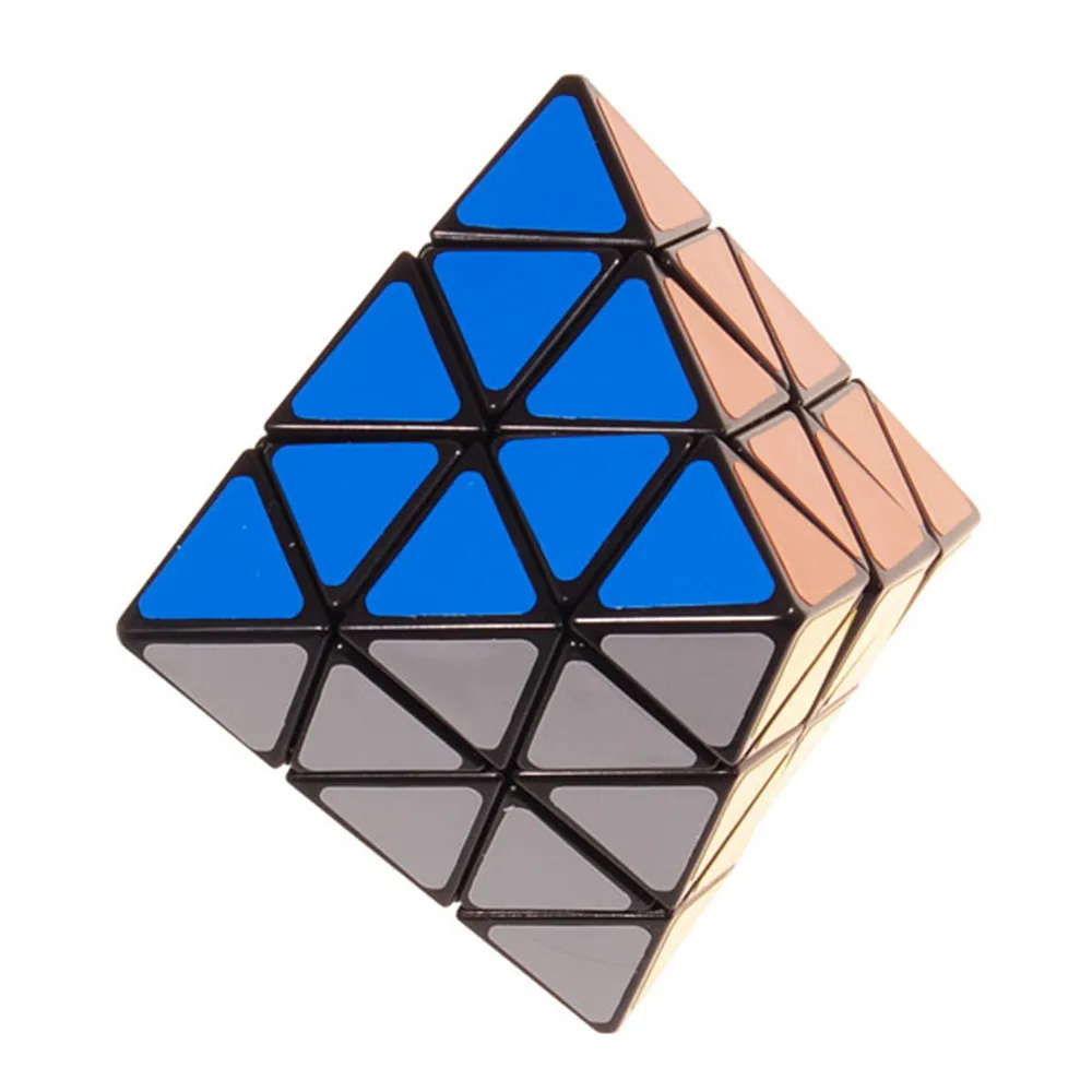 

8-Axis Octahedron Magic Cube Black Puzzle Educational Toy Special Toys