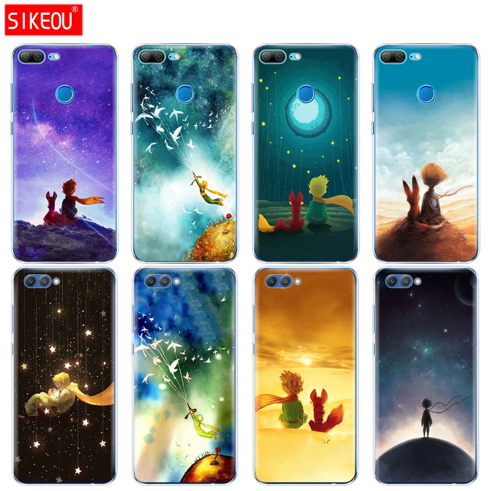 Силиконовый чехол для телефона Huawei Honor 10 V10 3c 4C 5c 5x 4A 6A 6C pro 6X 7X 6 7 8 9 LITE The Little Prince and the