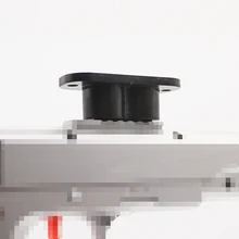 2 шт Магнитный скрытый пистолет кобура под стол двери кровать магнит для оружия грузоподъемность 20 кг черный