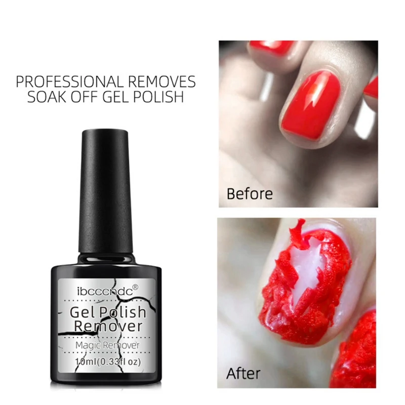 

Fast Magic Burst Nail Polish Remover Unloading Nail Manicure Detachable Primer Free Wash Seal Nail Shop Dedicated Nail 3 pcs/set