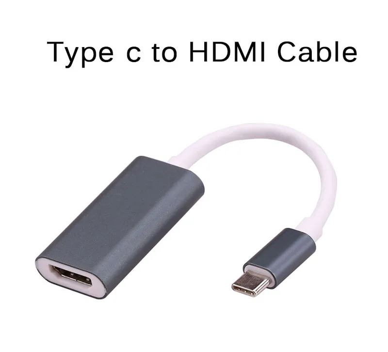 

Type C HDMI Female Adapter Phone TV Cable HDTV Video Converter for Macbook Samsung Galaxy Note8 note9 S8 S9 s10e HUAWEI Sony HTC