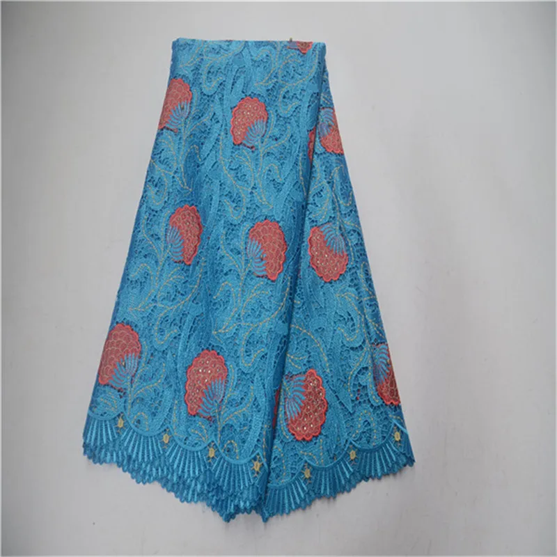 New Design High Quality Swiss Voile Laces Switzerland Cotton African Dry Lace Fabric 2019 Nigerian 5 yards | Дом и сад