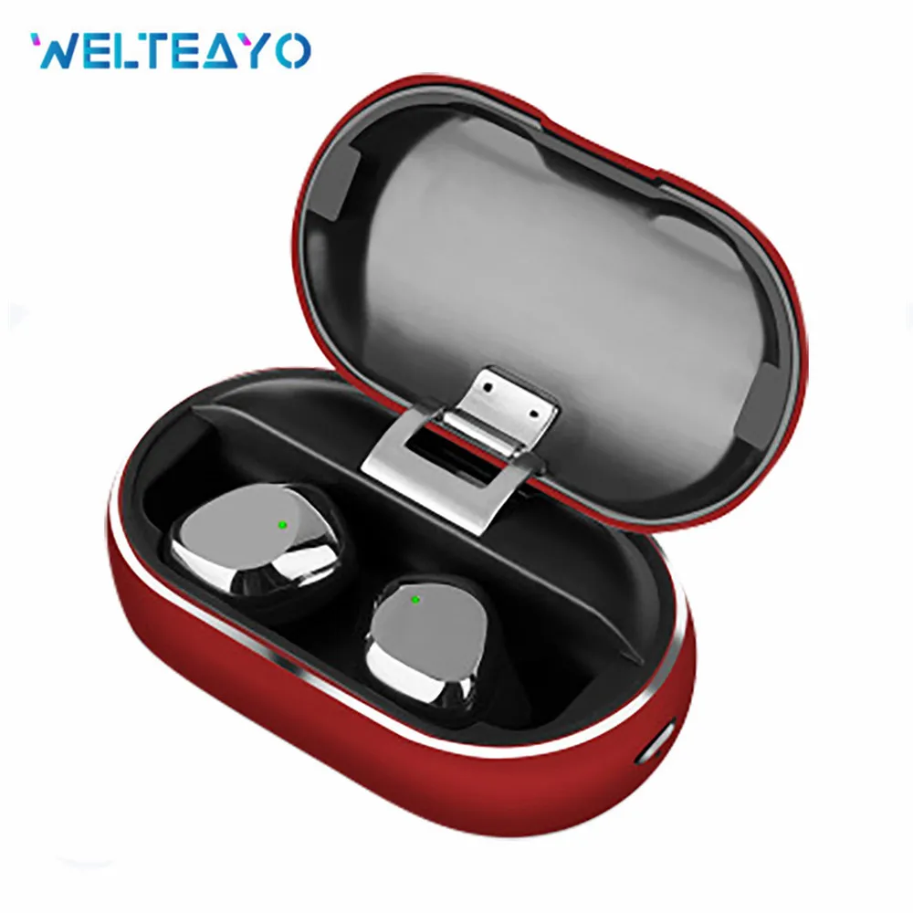 

TWS Bluetooth 5.0 True Wireless Earbuds IPX7 Waterproof Stereo Hifi Earphone Realtek Processor Portable Mini Mobile Headsets