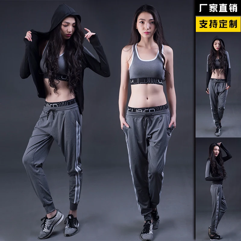 SOFIE Women Outdoor Trainning & Exercise Set,3pcs=1sets,Jacket+Sports