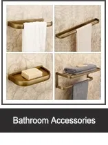 Античный латунный набор для душа для ванной, смеситель для душа, античная бронза, с раковиной для ванной комнаты EL4006/2