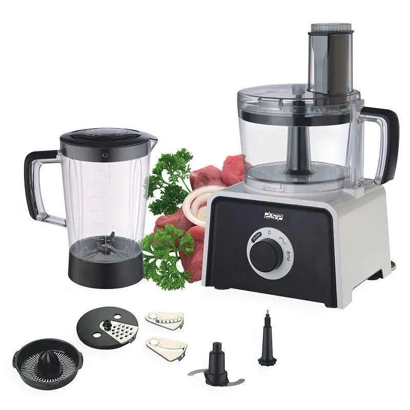 

DSP Kitchen Appliances Meat Grinders One Juicer Maker Set Juicers Food Processor Machine 220-240V 50/60Hz 400W 1.5L Capacity