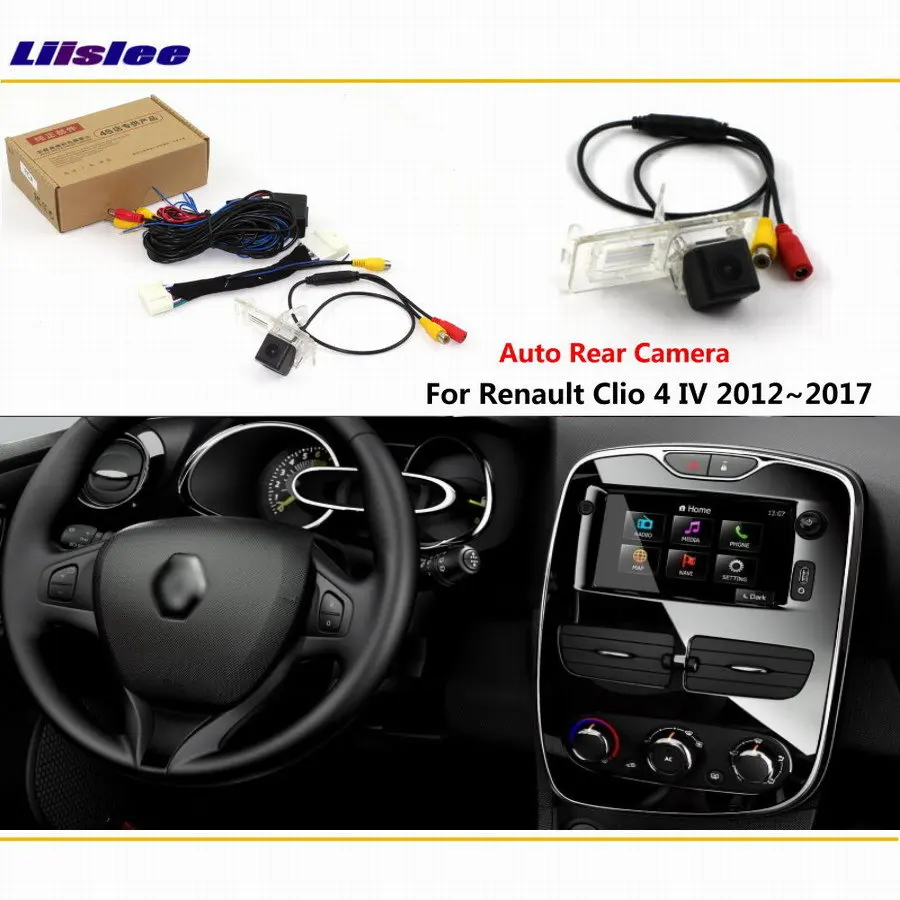 Liislee For Renault Clio 4 IV 2012 2018 Original Display Car Rear View font b Camera
