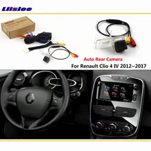 Liislee Per Renault Clio 4 IV 2012 ~ 2018 di Visualizzazione Originale di Auto Videocamera vista posteriore Parco Retromarcia Posteriore Della Macchina Fotografica/HD CCD notte Vison