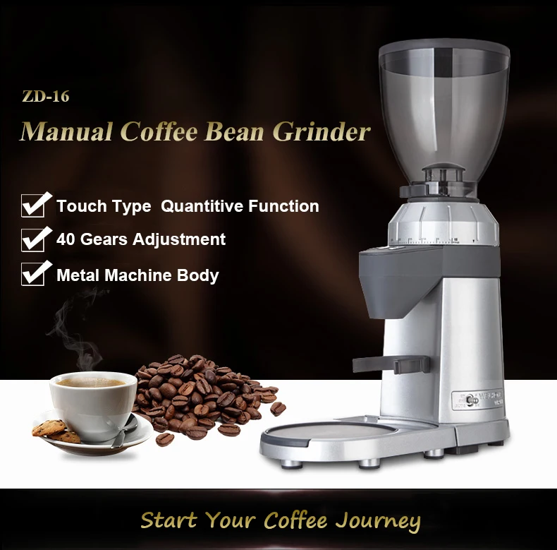 Welhome ZD16 Grinder electric Italian coffee grinder Household and