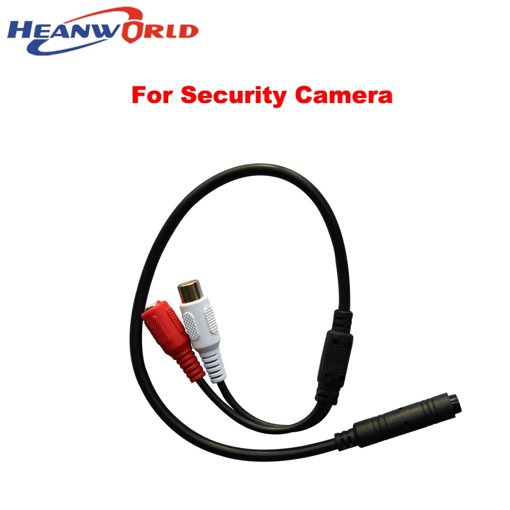 Heanworld Mic микрофон, динамик высококачественный звук Monitor Палочки вверх микрофон для безопасности DVR камеры видеонаблюдения Аксессуары