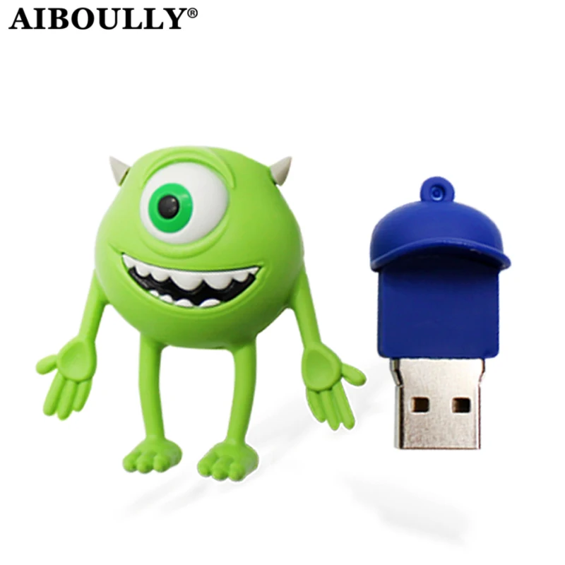 Monster usb Stick 4 ГБ 8 ГБ 16 ГБ 32 ГБ 64 Гб Микки флэш-карта памяти Флешка мышь USB флэш-накопитель для планшетных ПК