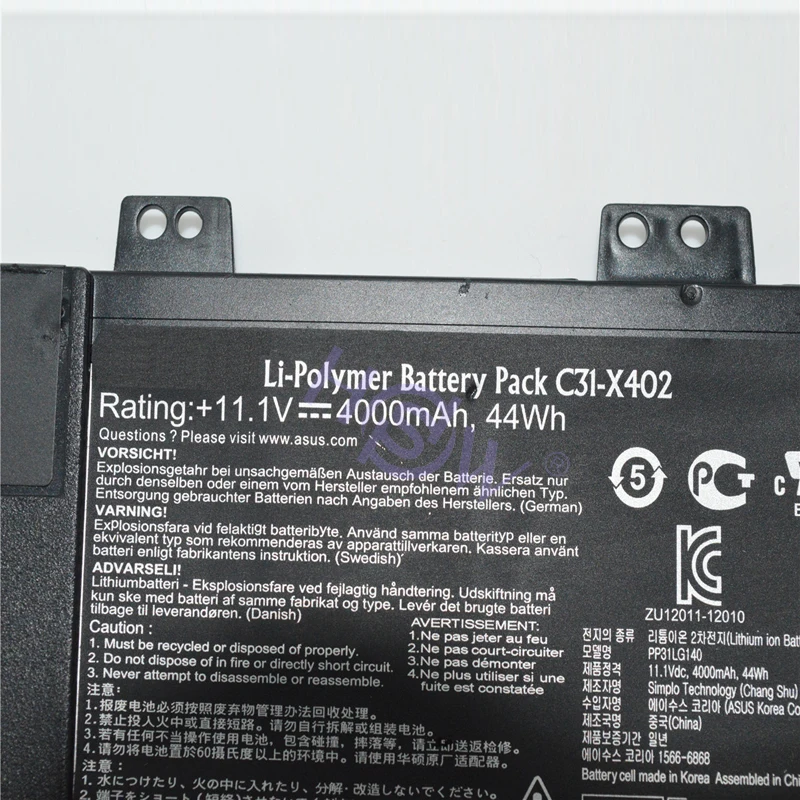 HSW new C31-X402 4000mah battery for asus VivoBook S300 S300C S300CA X402 X402C X402CA S400 S400C S400CA S400E HSW new C31-X402 4000mah battery for asus VivoBook S300 S300C S300CA X402 X402C X402CA S400 S400C S400CA S400E