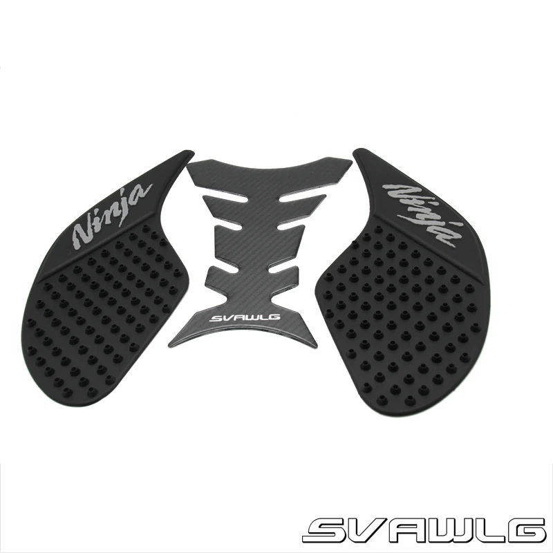 

Tank Pad Protector Sticker Decal Gas Knee Grip Tank Traction Pad Side For Kawasaki Z250 z300 NINJA ninja250 ninja300