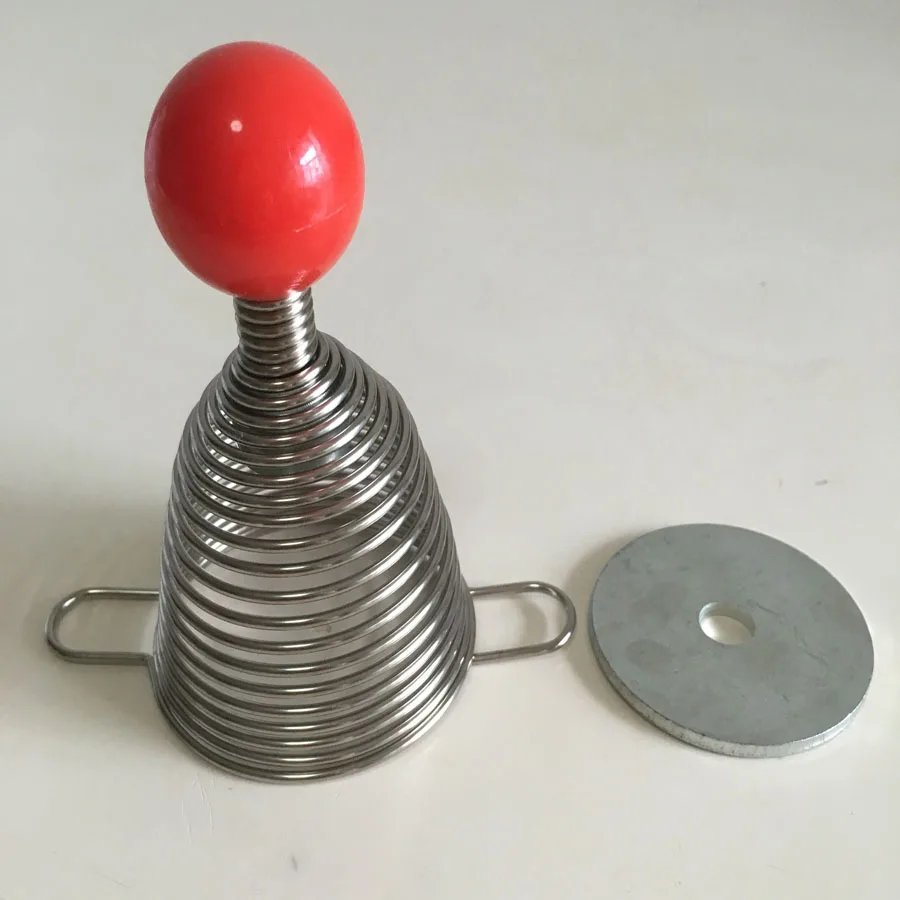 

Tomotree Open Walnuts Tools Creative Spring Nut Crackers Christmas Promotion Metal Nutcracker spring nutcracker