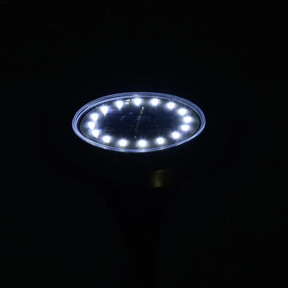 16led солнечный подземный свет Солнечная энергия похороненный под земной лампой