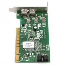 AFW-2100 CR656 2 порт FIREWIRE карты/гладильная доска CN-0Y9457 1394 1934 CR656 PCA-00214 AFW-2100