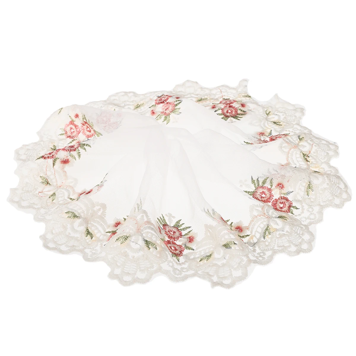 17cm 1yard Flower Lace Ribbon Trims Edge Trim Ribbon Lace for Garment Clothes Dress Decoration Accessories