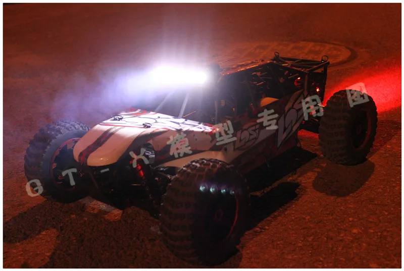 Налобный фонарь светодиодный ламсветильник + переключатель для Losi Desert Buggy XL DBXL |