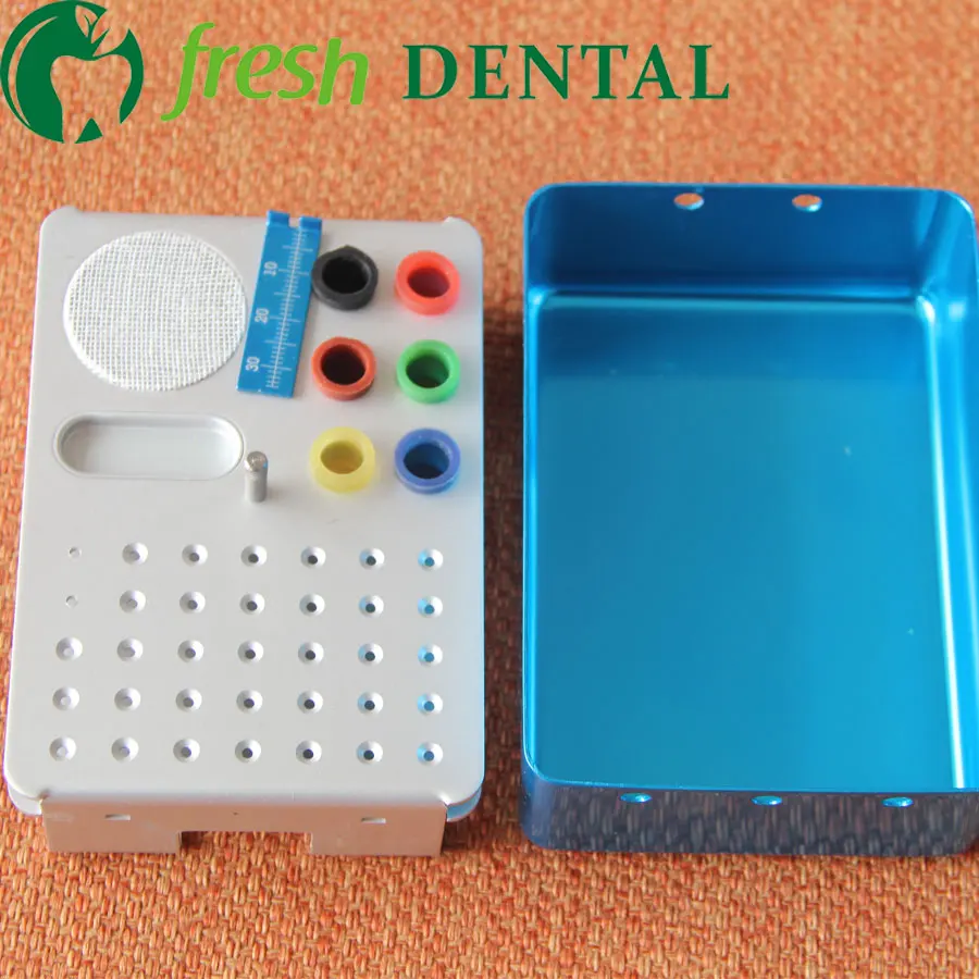 Dental Bur Holder For Root canal file gutta percha root socket box