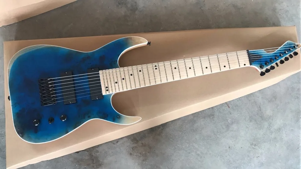 

8 strings blackmachine B8 model;black hardware;maple fretboard;ash body;