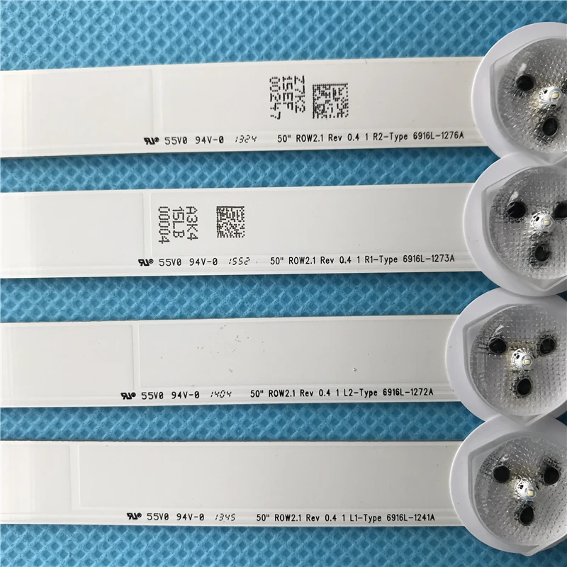 Оригинальная светодиодная подсветка для LG 50 &quotROW2.1 REV 0 4 50LN575S LC500DUE (SF) (U1) R2 U2 50LN5200