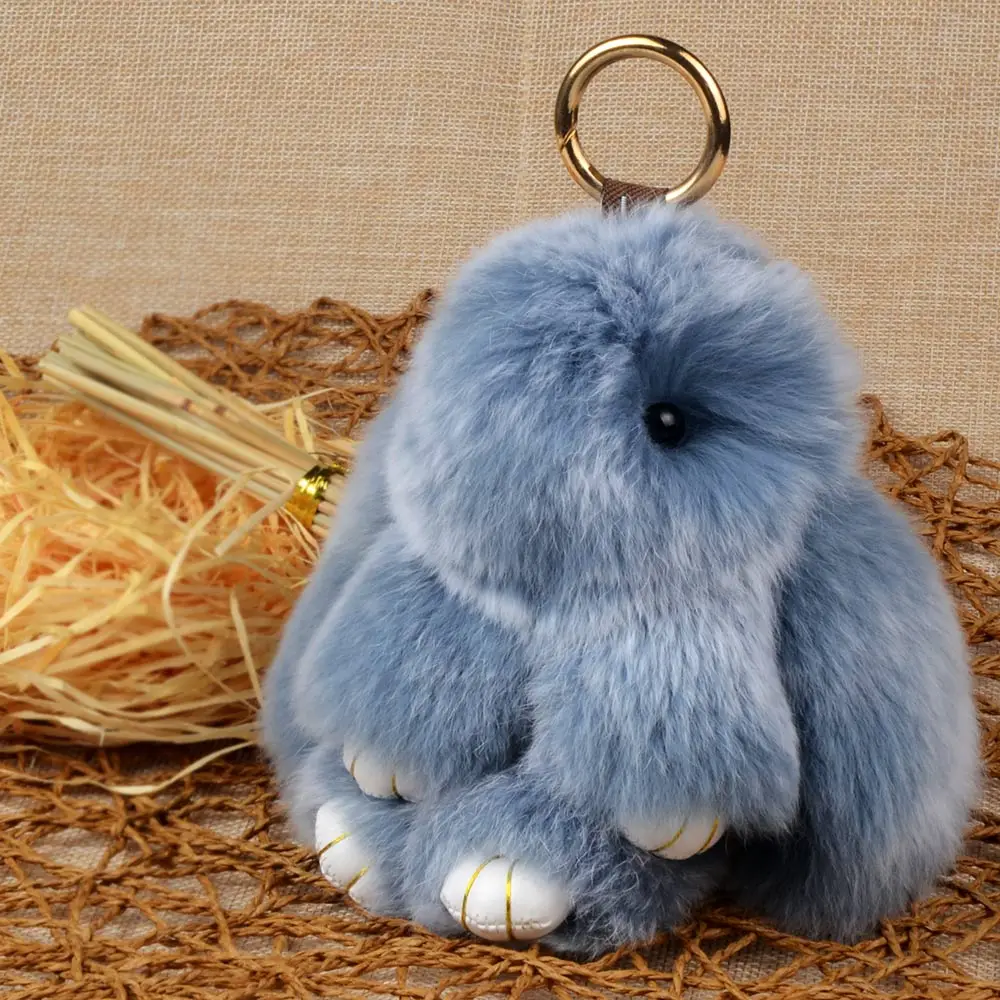 Брелок Chanfar Bunny брелок помпон для женщин подвеска автомобиля украшения|pompom