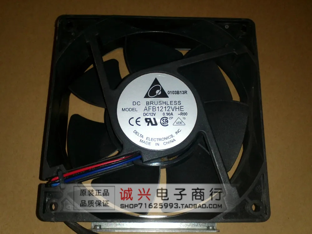 

For delta afb1212vhe-roo 12038 0.9a dual ball bearing fan