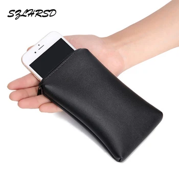 

SZLHRSD Zipper Phone Case Cover Phone Jacket Microfiber Case Wallet for Ulefone Mix 2 Tiger Lite S8 Pro Metal