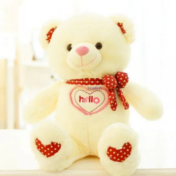 Fancytrader 59''150cm Cute Soft Stuffed JUMBO Hello Teddy Bear,2 Colors Available! , Free Shipping FT50112 (3)