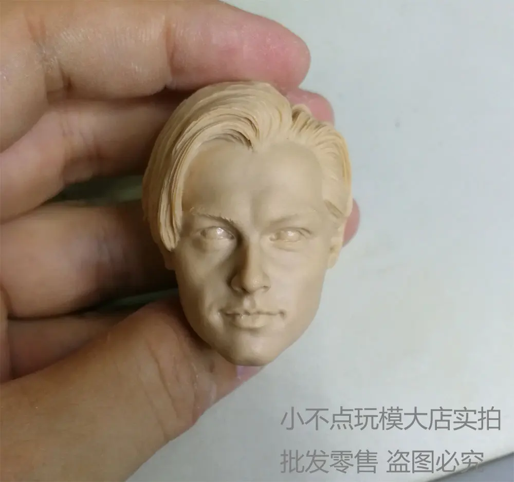 

1/6 scale Blank Head Sculpt younger Leonardo DiCaprio Titanic unpainted