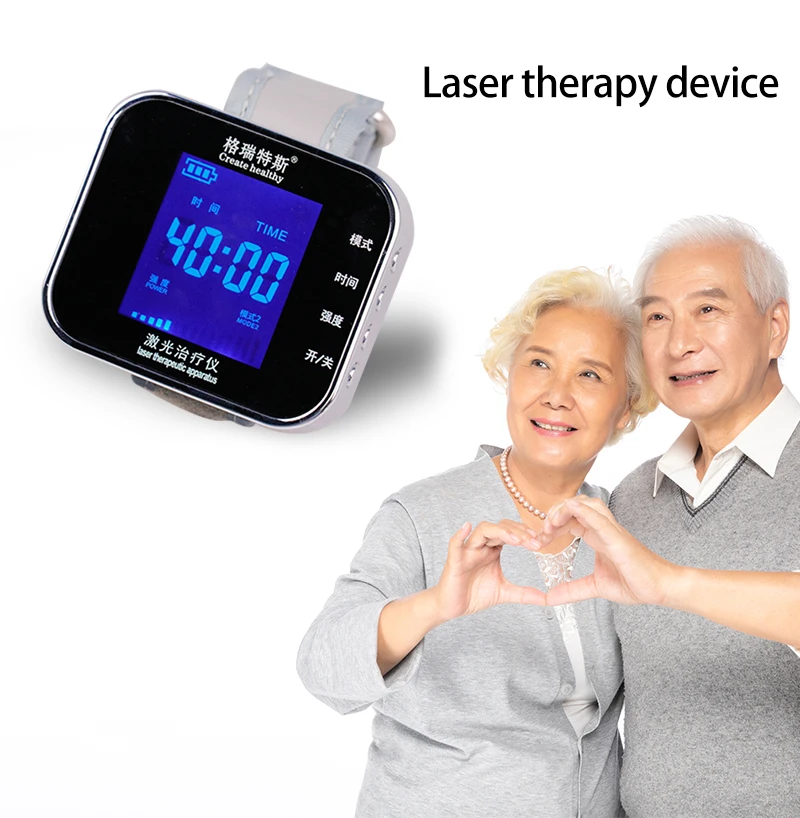 Semiconductor Lower Blood Pressure Blood Sugar Blood Fat Rhinitis Protect Heart 650nm Light Wave Laser Physiotherapy Health Care