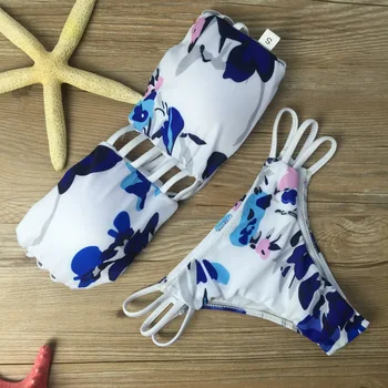 

Strapless Sexy Push Up Bikini Set 2018 Beachwear Swimwear Women Swimsuit Ladies Biquini Bathing Swimming Suit Swim Clothes