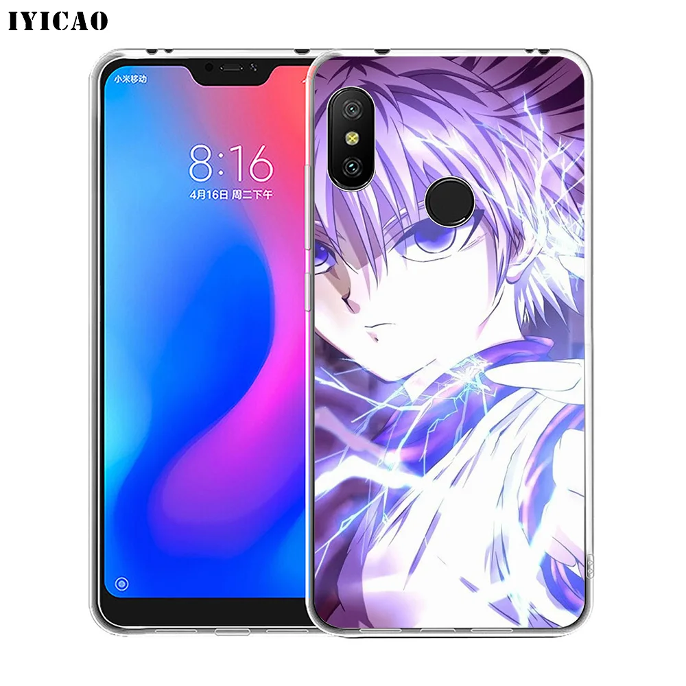 Чехол для телефона IYICAO Killua Zoldyck hunter x мягкий силиконовый чехол Xiaomi Redmi 4A 5A 6A Note 7 6 5 Pro