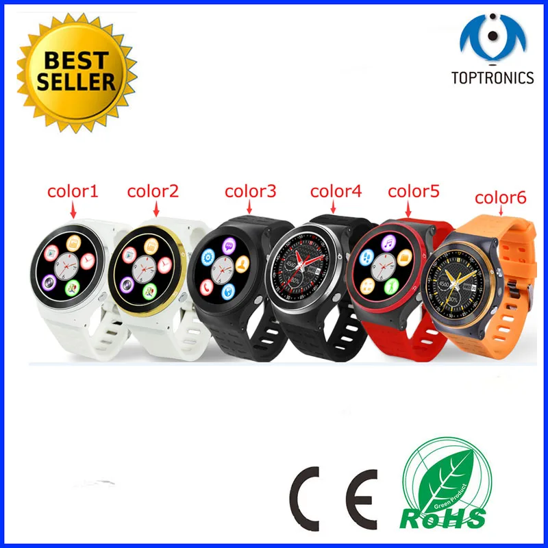  New modelWIFI 3G S99 smart watch phone gps sim card and camera wrist watch with 1.3GHz MTK6580M sup