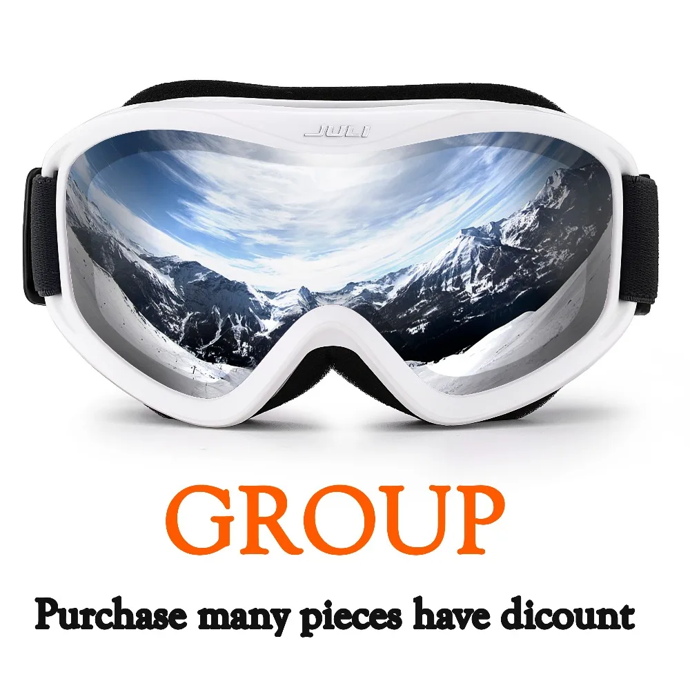 Ski Goggles Snow Goggles 100 UV400 Protection Snow Goggles for Men
