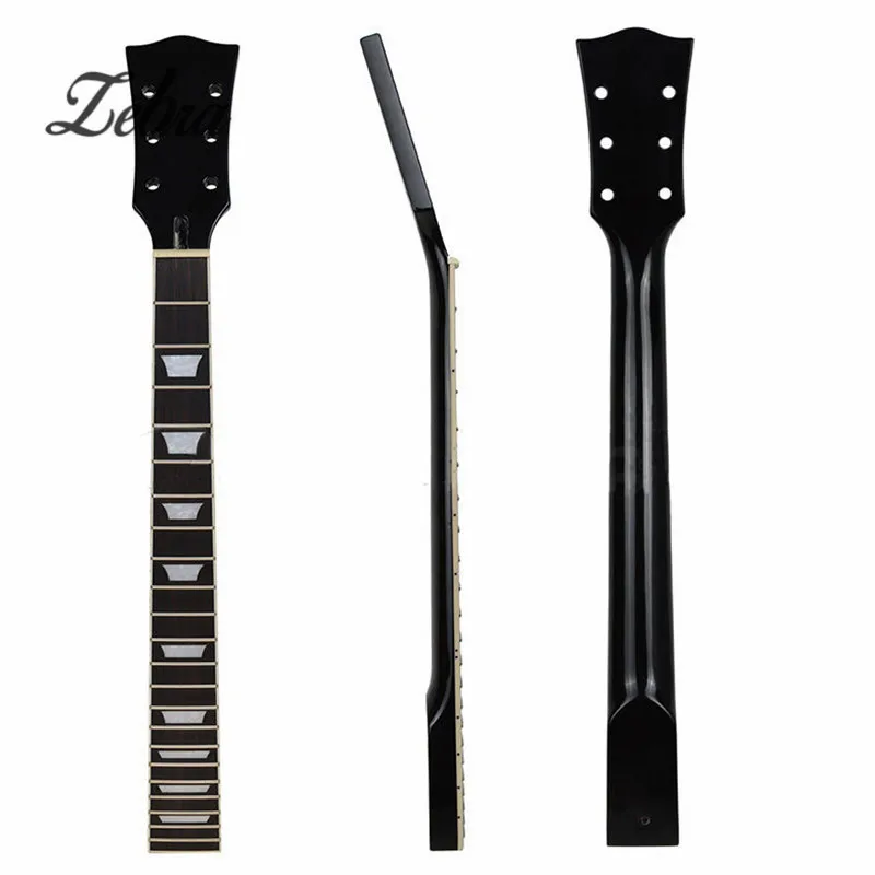 

Zebra 22 Frets Maple Guitar Fingerboard Neck Replacement for Guitar Musical Instruments Parts Accessoriess