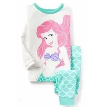 Новые детские пижамные комплекты для девочек; Пижама принцессы Белоснежки; детская пижама; одежда для сна; домашняя одежда; детская пижама с героями мультфильмов; От 2 до 7 лет