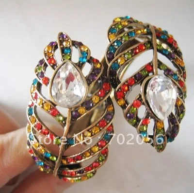 

Gorgeous Womens rhinestone Bangle BRACELET Animal design Jewelry Jewellery 20pcs/lot #1015