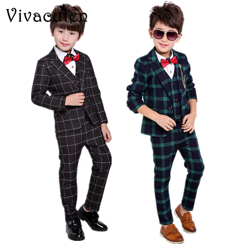Buy Fashion Boys Formal Suit Wedding Birthday Party