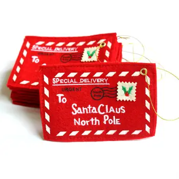 

6pcs/lot Christmas Tree Envelopes Candy Gift Bag Decorations Ornament Home Da Decoracao De Natal Adornos Navidad