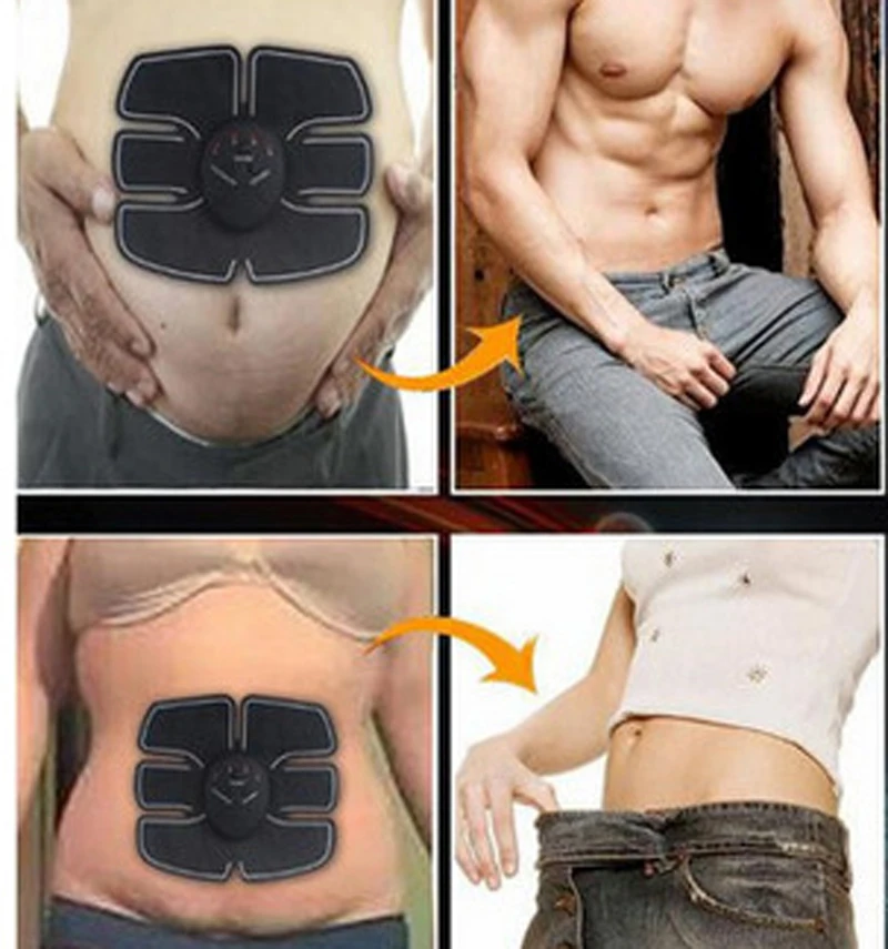 

Smart EMS Electric Pulse Abdominal Muscle Trainer Wireless Muscle Stimulator Machine Unisex Fitness Equipment For Drop Shipping