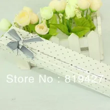 24 шт./партия, 20*4*2,5 см, разноцветный модный бумажный ювелирный браслет, подарочная упаковка, коробка для демонстрации