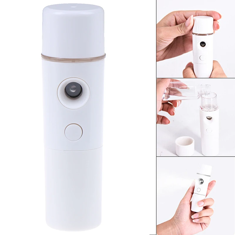

Portable Mist Sprayer Facial Body Nebulizer Steamer Moisturizing Skin Care Mini 15ml Face Spray Beauty Instruments