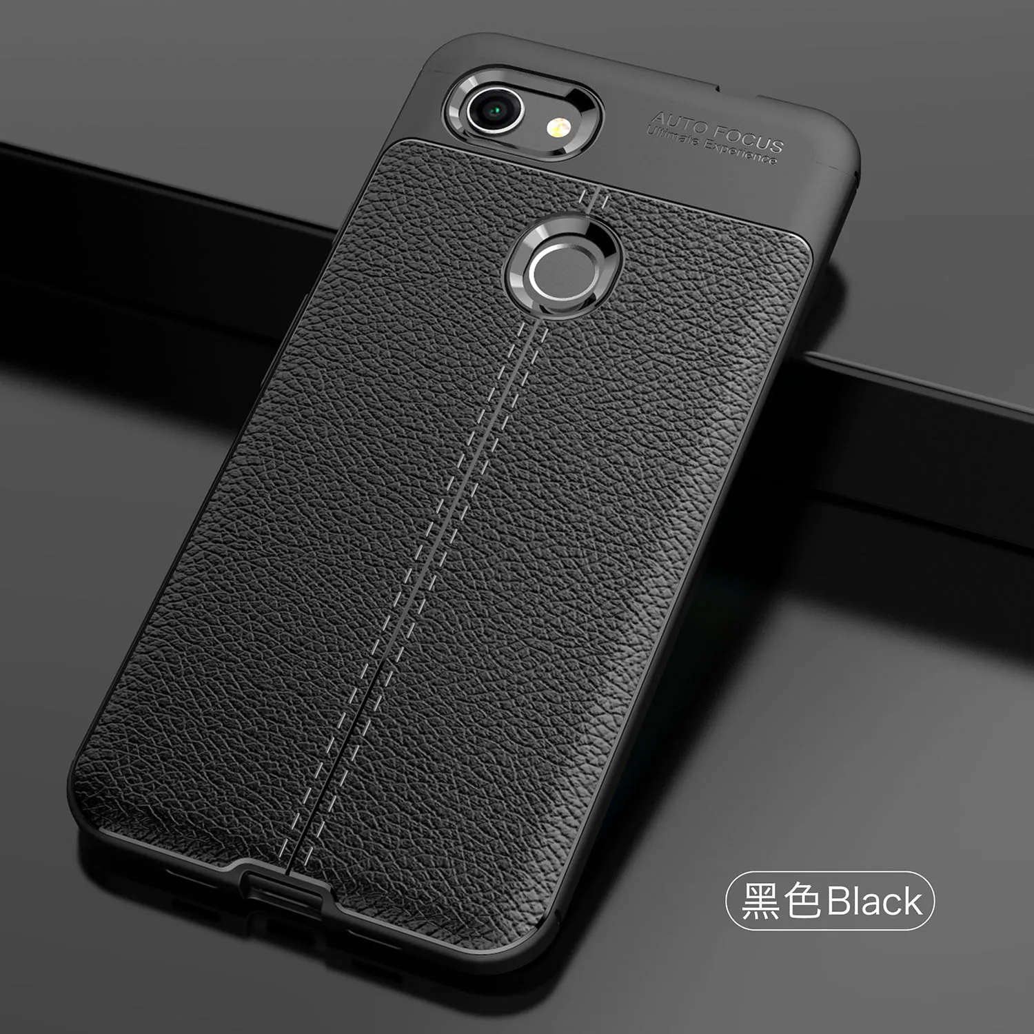 

Wolfsay Soft TPU Case For Google Pixel 3 Lite XL Case Leather Texture Silicone Phone Cover For Google Pixel 3 Lite XL Coque 6.3