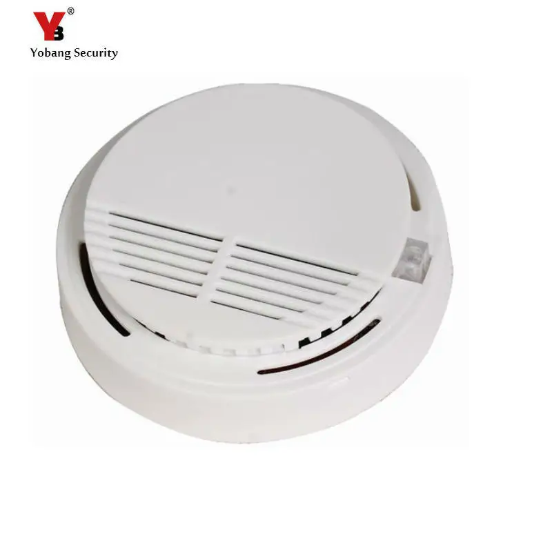 

Yobang Security Independent Photoelectric Smoke Detector Fire Smoke Alarm Sensor For Home Safety Garden Security 6 pcs
