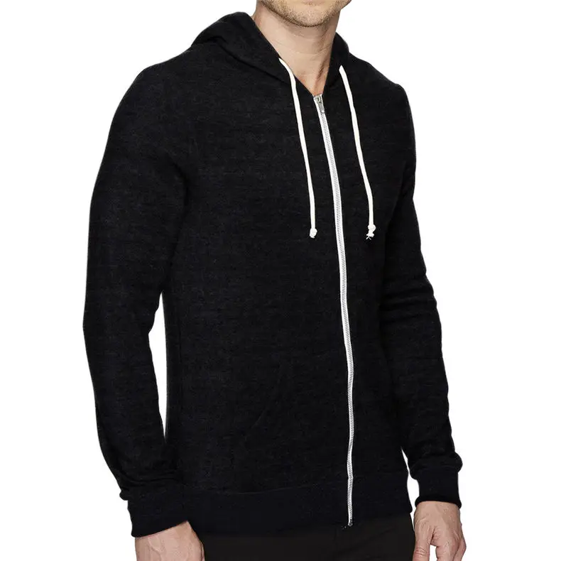 2019 New Spring Men Sweatshirts Pullover Autumn Zipper Hooded Casual Male Hoodies Men Streetwear Muls Brand Jumper US Size S-2XL 02