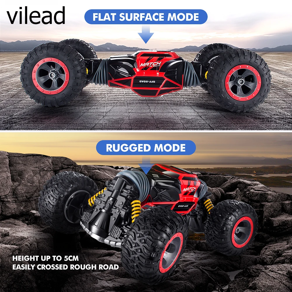 

remote control car toy 1:16 Scale Double-sided 2.4GHz rc car 4wd drift crawler Vehicle Climbing rc car toys nitro brushless